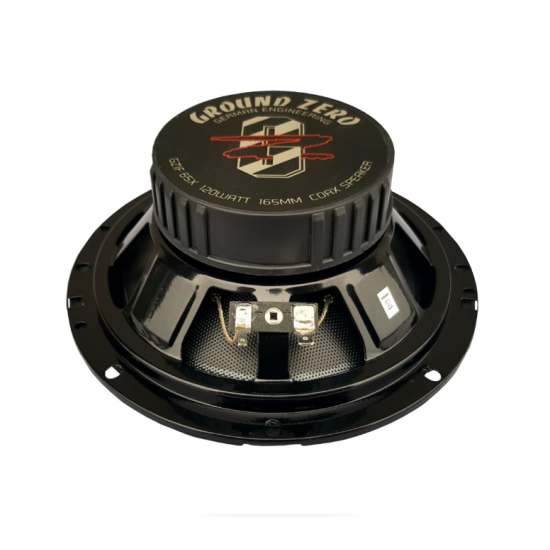 Ground Zero GZIF 65X 2-drożne głośniki współosiowe o średnicy woofera 165 mm. Moc woofera 80 W RMS